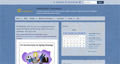 Desktop Screenshot of icparish.org